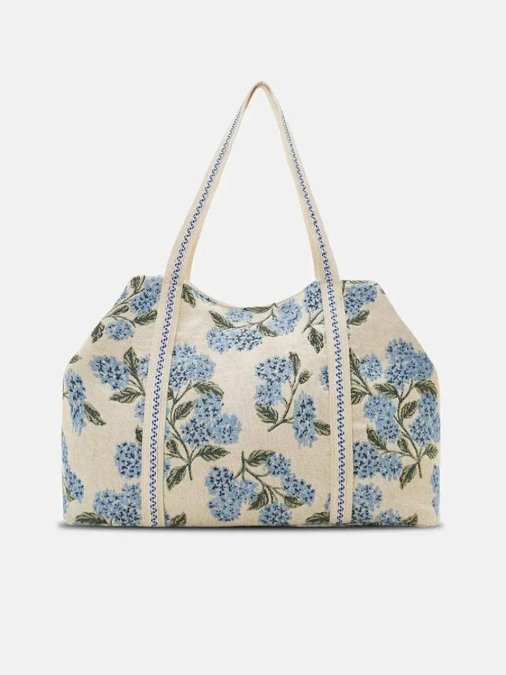 Boho Blossom New England Lobster Hand beaded Tote- Beach tote